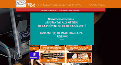 Desktop Screenshot of itela.be